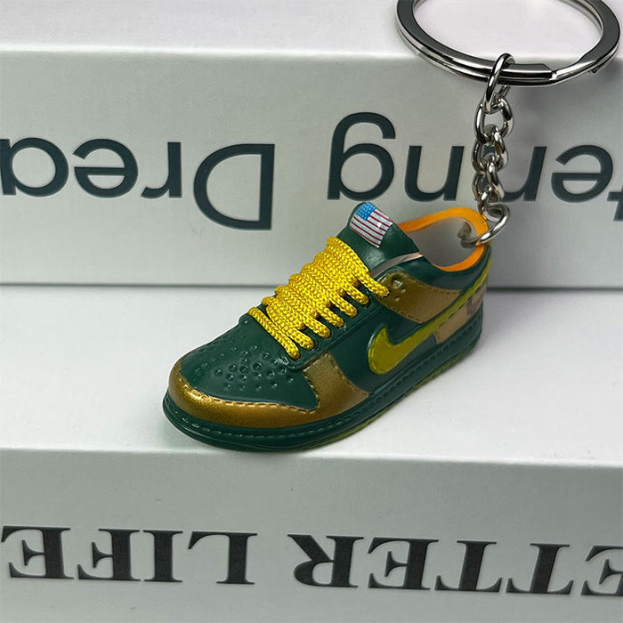 Wholesale Skateboard Shoes PVC Keychains JDC-KC-MiaoY065