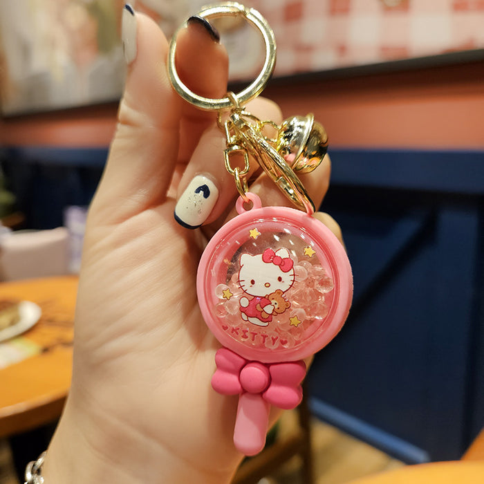 Wholesale Cartoon Bell Aromatherapy Silicone Keychain JDC-KC-YiZhuo005