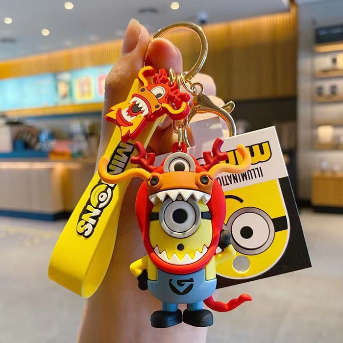 Wholesale Cartoon Cute Key Chain Doll Drop Glue Car Keychain Pendant