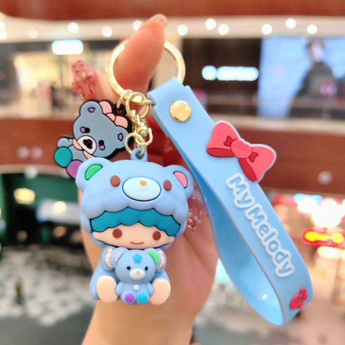 Wholesale PVC Cartoon Doll Keychain JDC-KC-ShuoT026