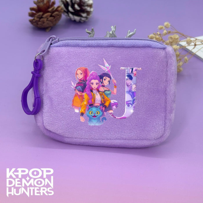 Wholesale Plush Anime Coin Purse Zipper Wallet K Pop  Cute Cartoon Design Unisex Fashion Accessory