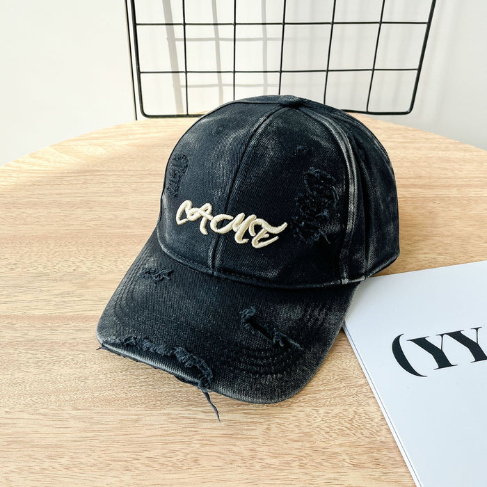 Wholesale Wide brimmed hood, cotton soft top baseball cap, sun protection and duckbill cap