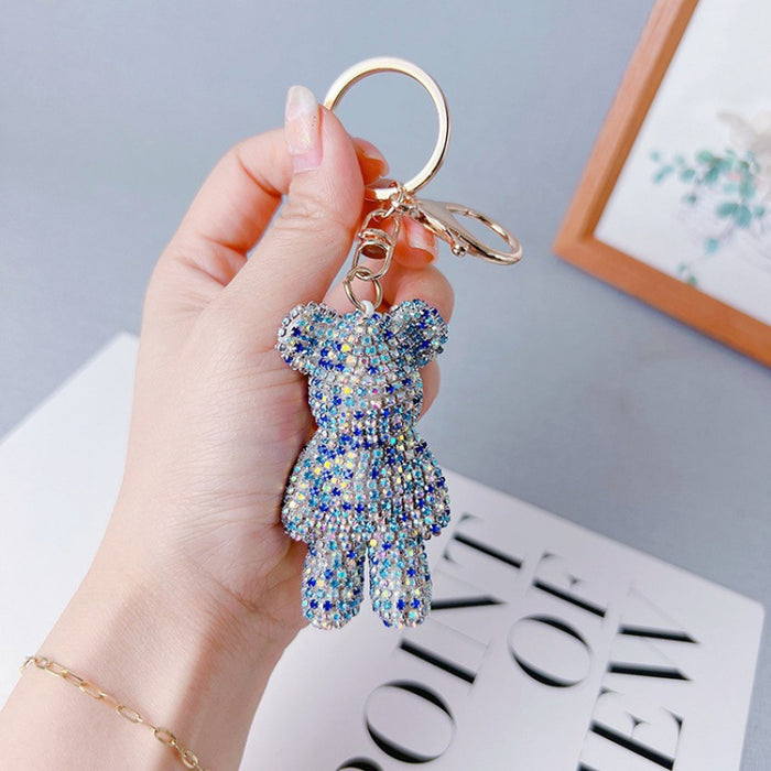 Wholesale Diamond Bear Keychains JDC-KC-JFan018