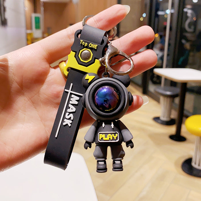 Wholesale Cute Cartoon Astronaut Couple Keychain JDC-KC-TTY001