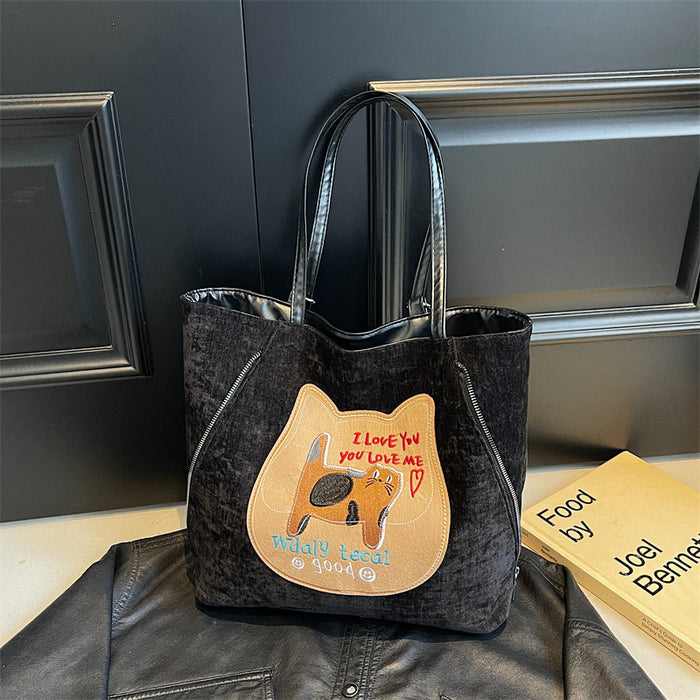 Wholesale Small niche design casual large capacity fashionable versatile commuting tote bag