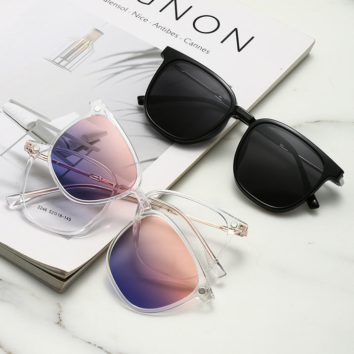 Wholesale Sunglasses UV resistant large frame sunglasses glasses