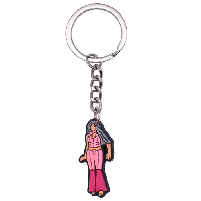 Wholesale Cute Soft Pvc Keychains Pendant JDC-KC-XinChuang002