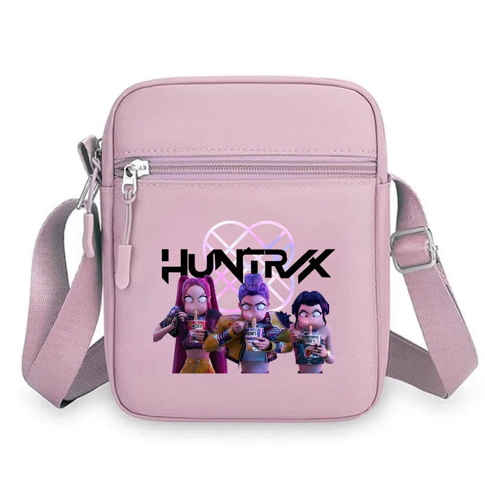 Wholesale Anime Cartoon Print Small Square Shoulder Bag For Boys Girls Cute PVC Crossbody Purse Fashion Accessory