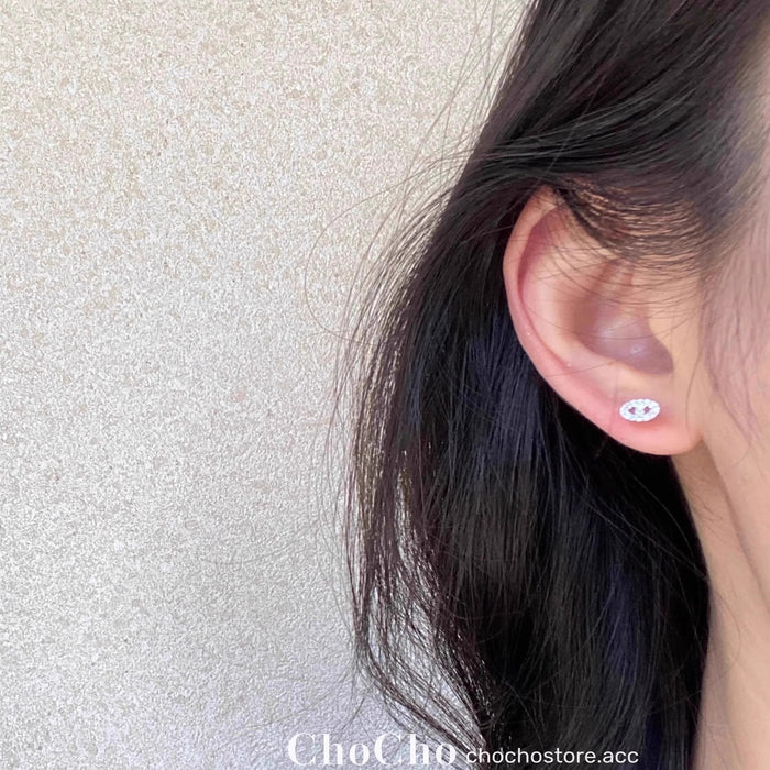 Wholesale Small and Exquisite Pig Nose Earrings Niche Design High-End Versatile Earrings for Women