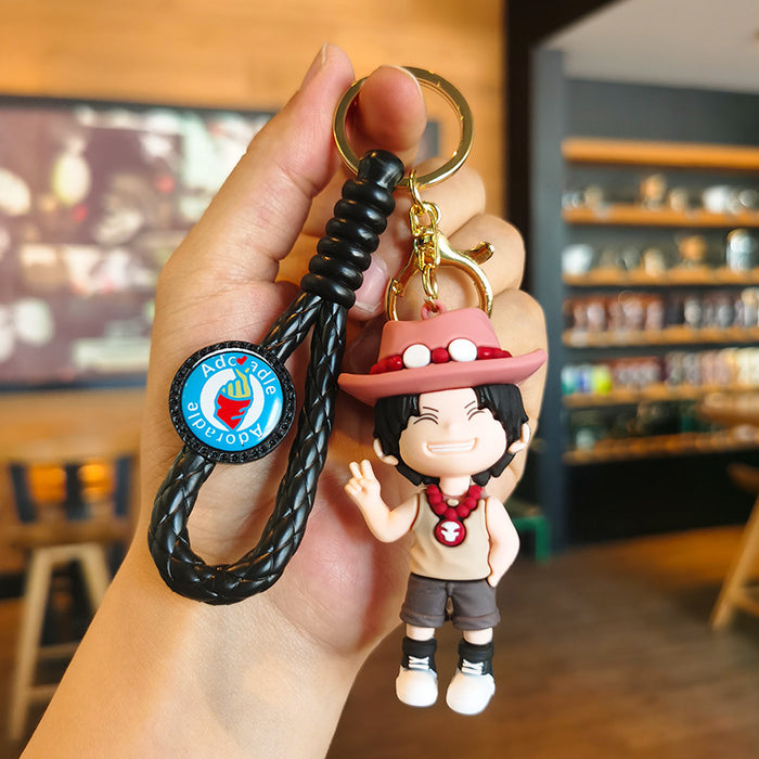 Wholesale Cartoon Doll Rubber Keychain JDC-KC-Tingm011