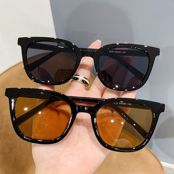 Wholesale black frame tan sunglasses men's  brand eyes driving sunglasses women's anti-ultraviolet