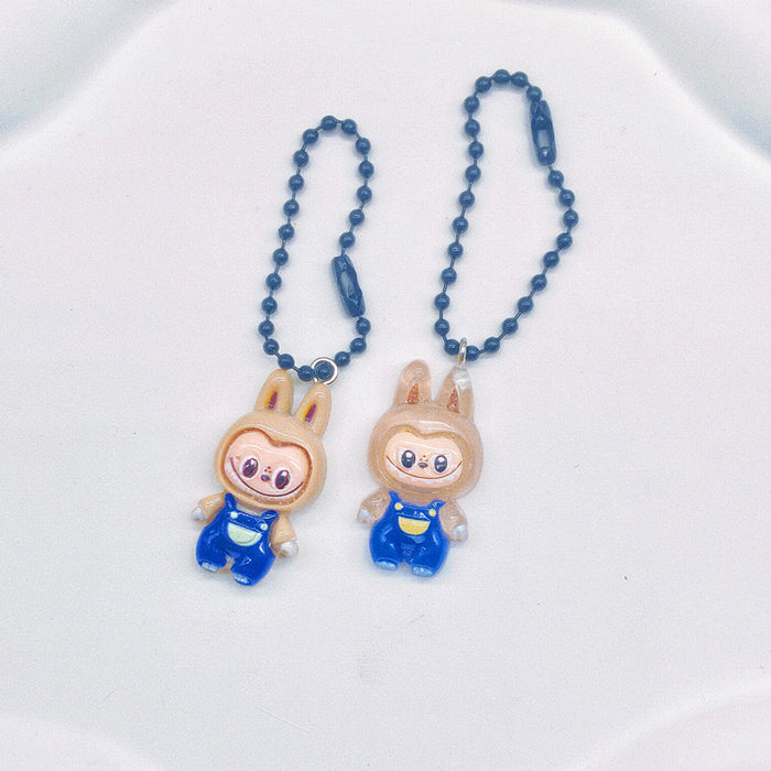 Wholesale Cute creative doll small pendant keychain school bag pendant cartoon gift