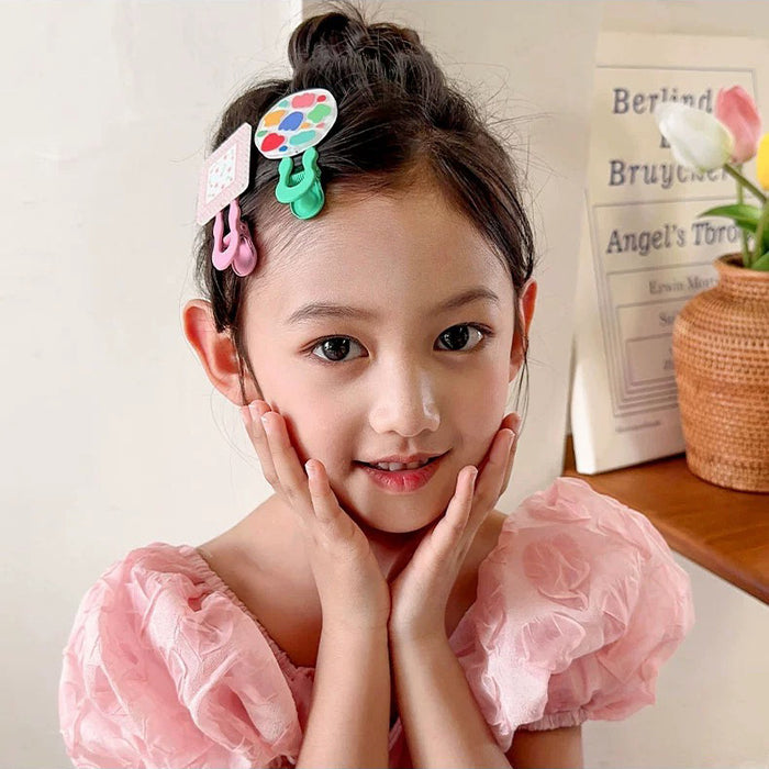 Wholesale hairpin children's cartoon rabbit cute hairpin hair accessories