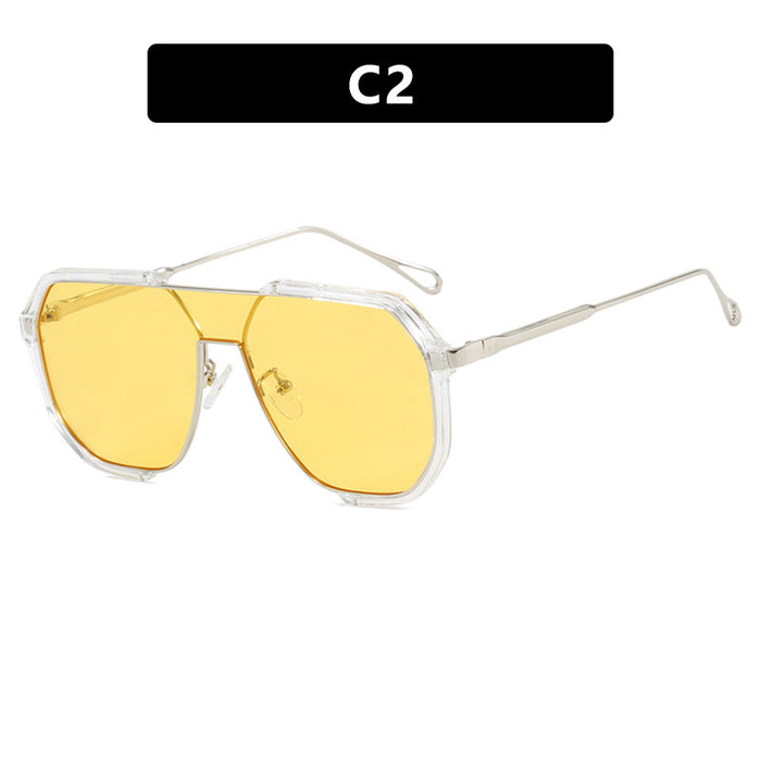Wholesale Sunglasses integrated trendy sunglasses, new sunglasses with a high-end feel