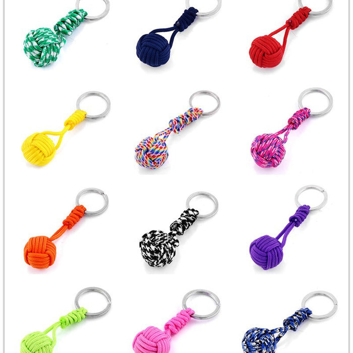 Wholesale Ball Rope Keychain JDC-KC-JinY007