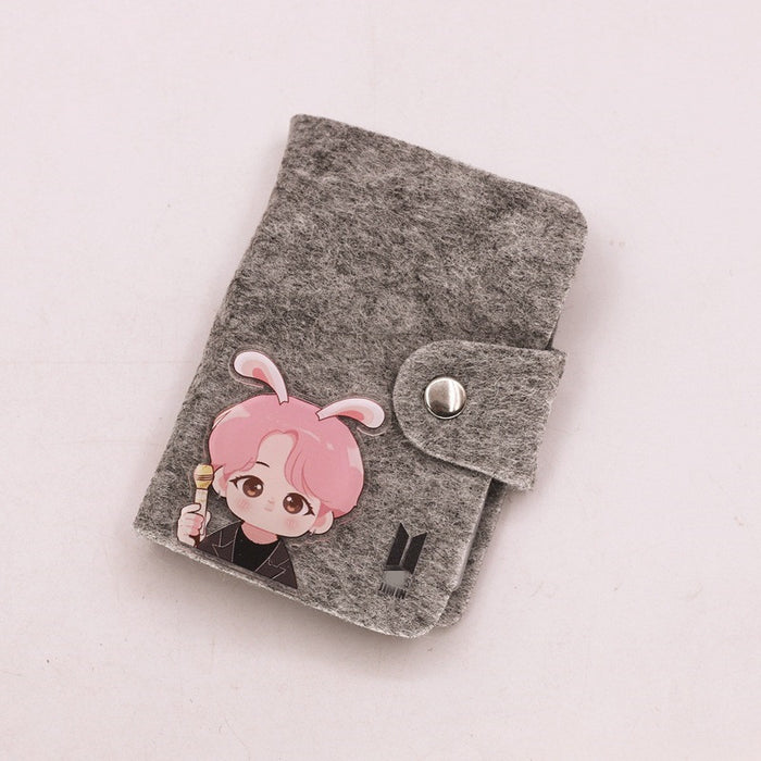 Wholesale Felt Card Holder JDC-WT-HanTian001