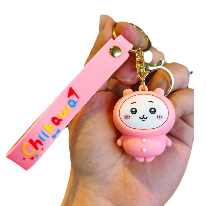 Wholesale Cartoon Doll Silicone Keychain JDC-KC-Tingm125