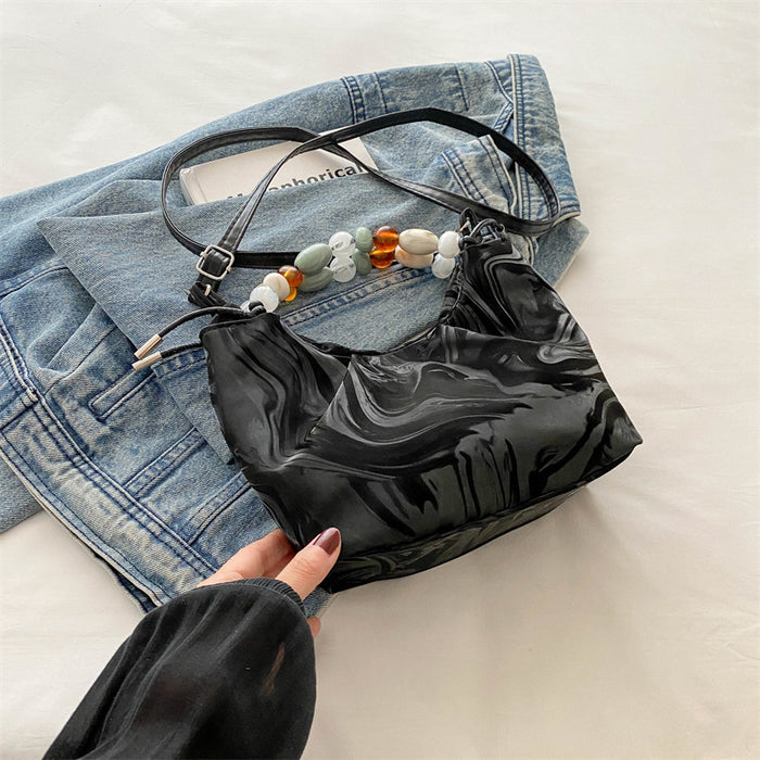 Wholesale New stylish and versatile crossbody bag, fashionable hand-held bucket bag