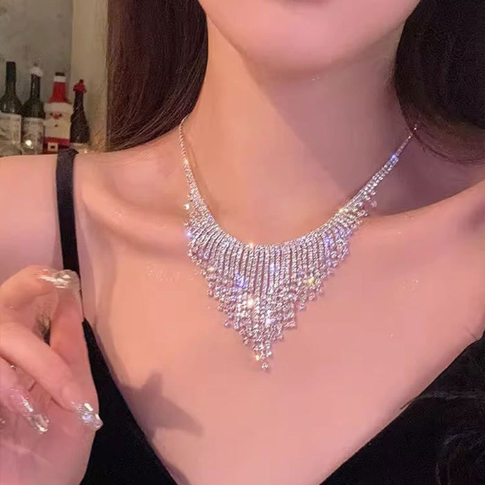 Wholesale Necklace Summer Clavicle Chain Bridal Wedding Dress Exaggerated Accessories
