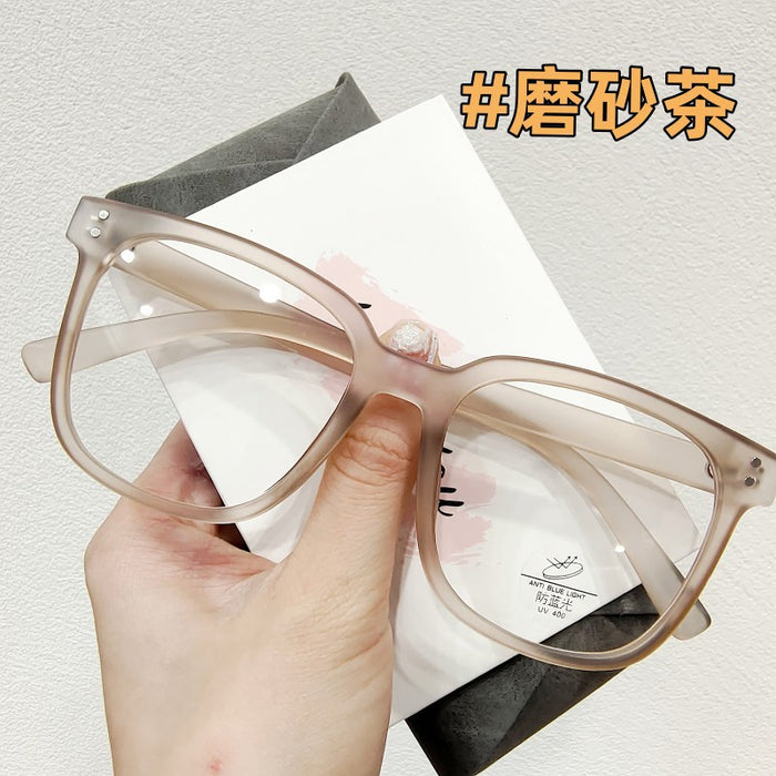 Wholesale Black frame glasses can be paired with anti blue light flat lenses for myopia