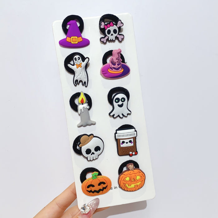 Wholesale  rubber bands for children with high elasticity and no damage to hair,  cute and funny headdresses