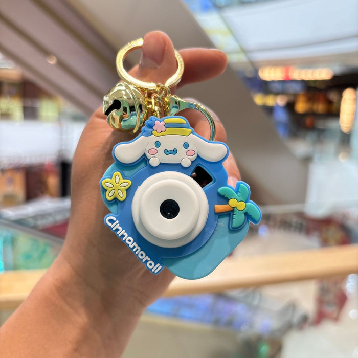 Wholesale Cartoon Plastic Projection Camera Keychain JDC-KC-PengYu008