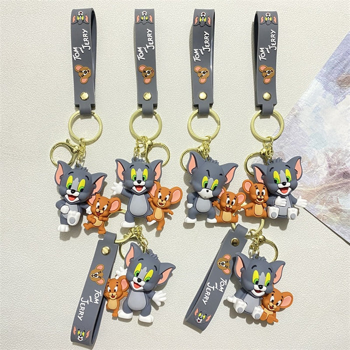 Wholesale PVC Cartoon Doll Keychain JDC-KC-WuYi282