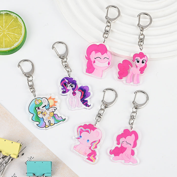 Wholesale Cute Cartoon Acrylic Keychain JDC-KC-XBK007