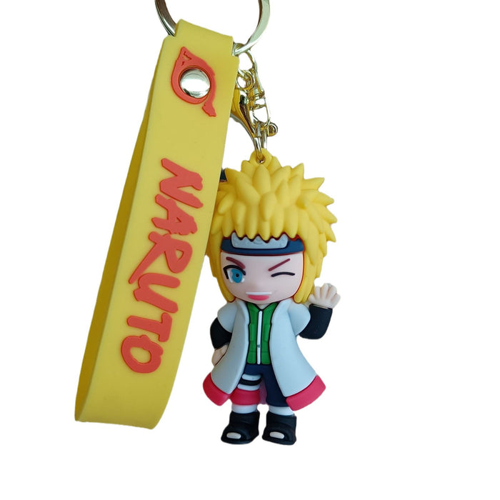 Wholesale Cartoon Silicone Anime Keychain JDC-KC-YiChang035