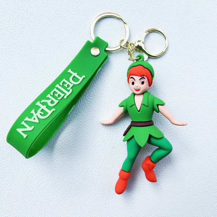 Wholesale PVC Cartoon Doll Keychain JDC-KC-WuYi198