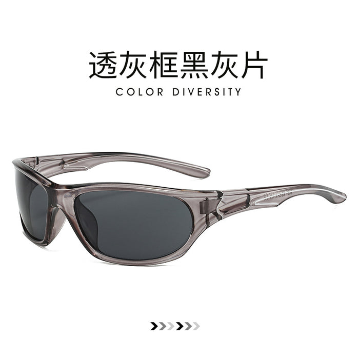 Wholesale Fashion sports sunglasses, outdoor cycling, hiking, running, windproof, dustproof, eye protection sports glasses