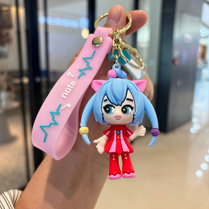 Wholesale Cartoon  Key Chain  Doll Pendant Car Schoolbag Cute Small Gift