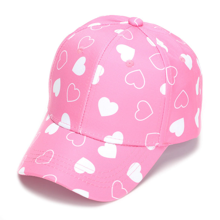 Wholesale Children' s colorful tie-dye baseball cap outdoor sun hat
