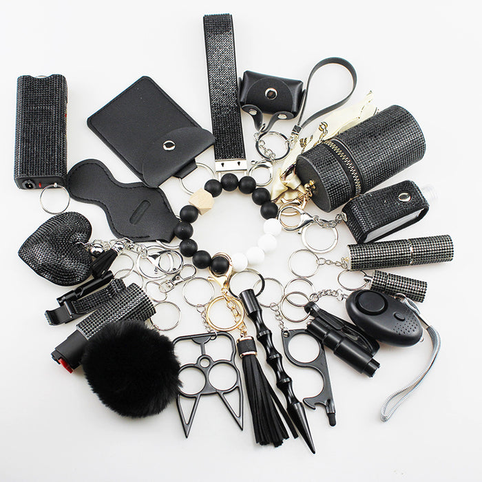 Wholesale Multifunctional Metal Keychain 21-piece Set JDC-KC-TouMS036