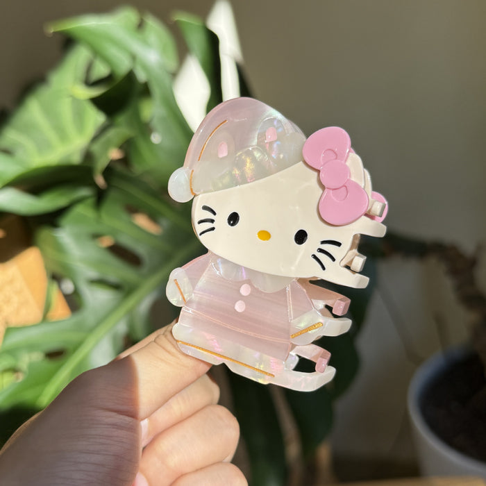 Wholesale Acetic Acid Simple Cartoon Animation Hair Clips