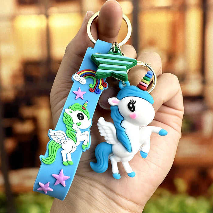 Wholesale  Cartoon   Keychain Pendant Bag Couple Hanging Car Couple