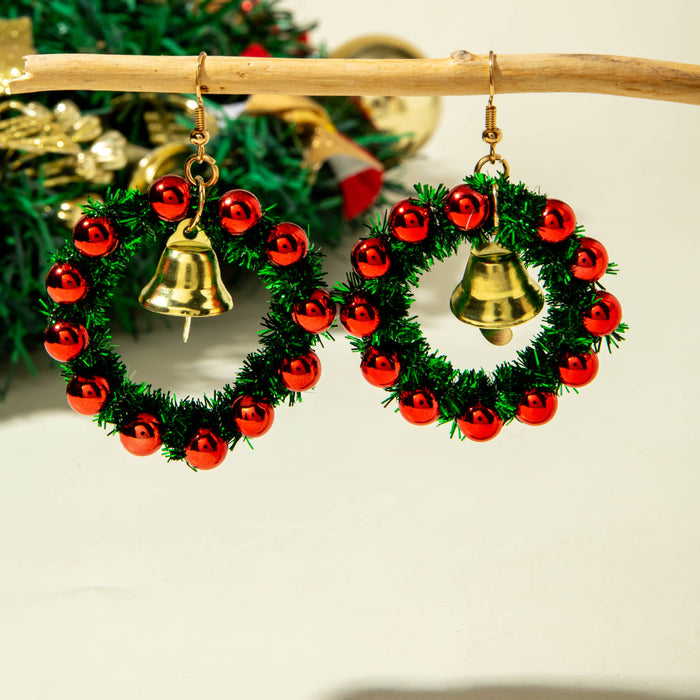 Wholesale Red Iron Bow Earrings Fashion Jewelry Accessory for Women Boutique Resale MOQ≥2