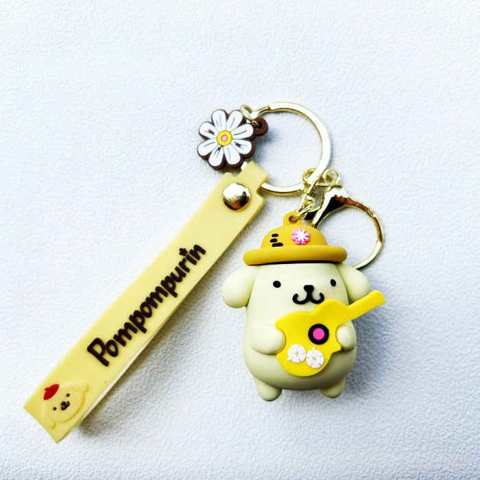 Wholesale PVC Cartoon Doll Keychain JDC-KC-ChuC055