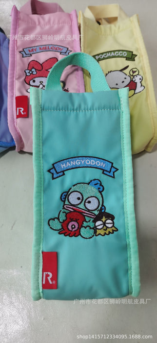 Wholesale New Dog Handbag Cute Cartoon Water Cup Bag Diagonal Cross Handbag Embroidered Portable Cup Cover Bag