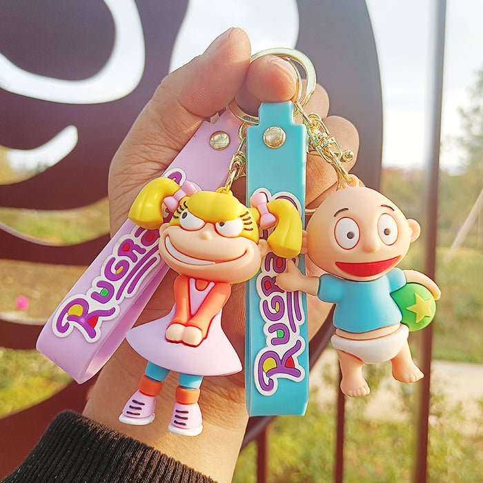 Wholesale Cute Soft PVC Soldier Figurine Keychain