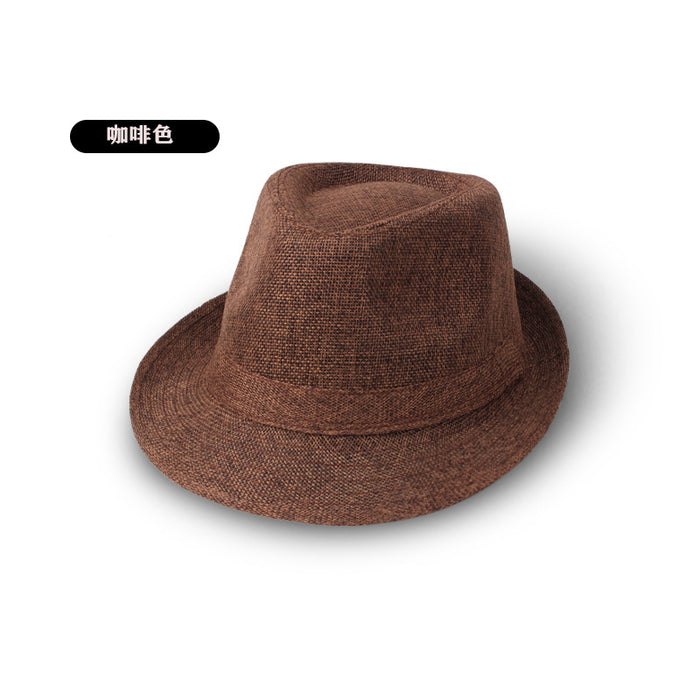 Wholesale Linen Hat Jazz Hat Stage Hat Linen Material JDC-FH-DG016