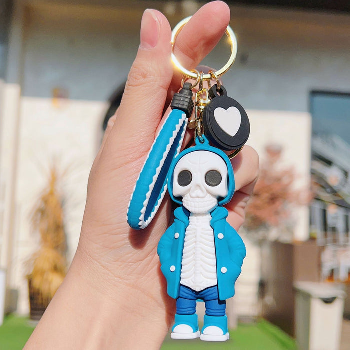 Wholesale  Cartoon Keychain Pendant Car Key Chain Small Jewelry