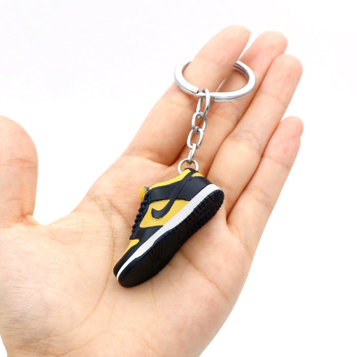 Wholesale PVC Basketball Shoe Model Keychain JDC-KC-QLPing016