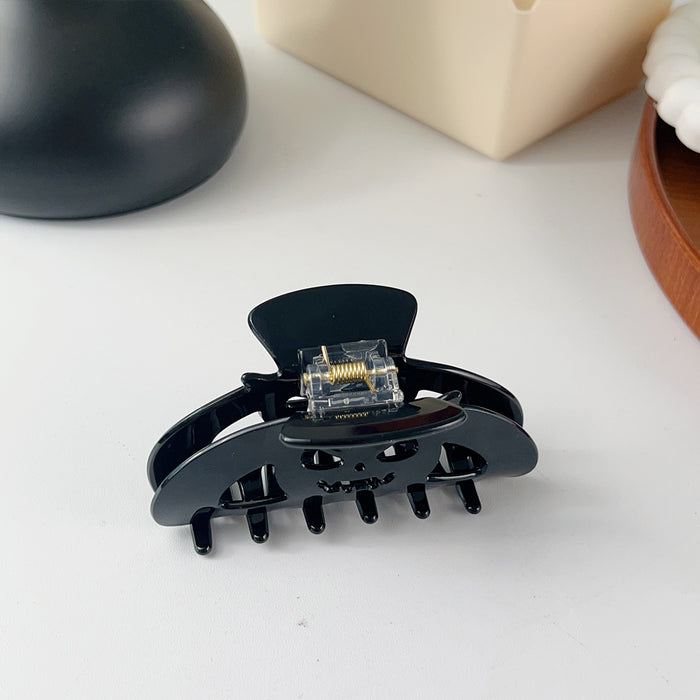 Wholesale Chic Hair Clips Black Magic Hat Pumpkin Skull Shark Claw Gripper Hair Accessories