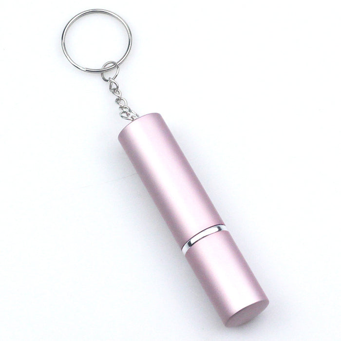 Wholesale Boutique Portable 5Ml Perfume Atomizer Spray Bottle Purple Electroplated Metal Travel Container Party Accessory