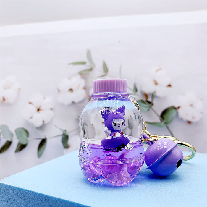 Wholesale Cartoon Acrylic Drift Bottle Keychain (S) JDC-KC-DiMeifei001