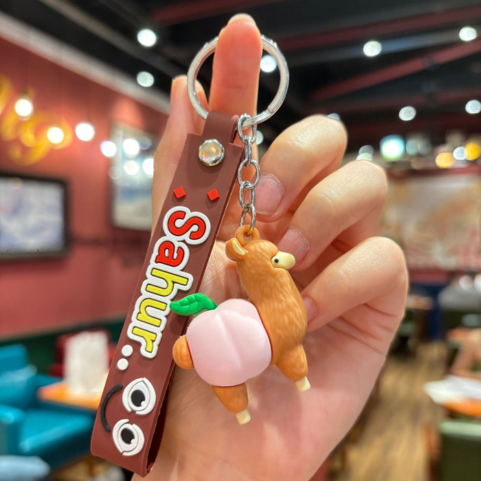 Wholesale Doll keychain pendant cartoon funny series keychain car keychain bag accessories