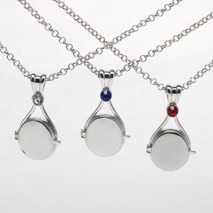 Wholesale Animation H2O shell necklace girl shell magnetic open and close necklace pendant