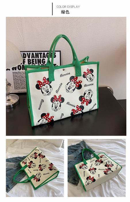 Wholesale Canvas Cartoon Fashion Handbag  JDC-HB-YuanDuo012