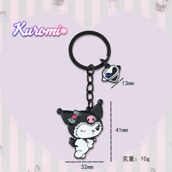 Wholesale Kuromi Keychain Cartoon Bag Pendant Sanrio Keychain Doll Pendant JDC-KC-BS003